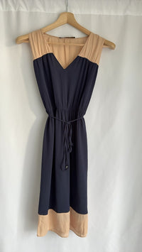 Robe Zara Basic - M - Bleu marine