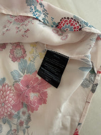 Blouse ¾ Bréal - 40 - rose pâle Et Rouge -