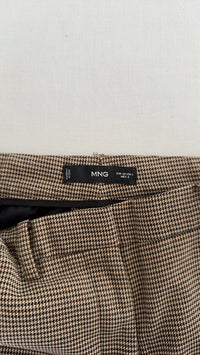 Pantalon tailleur Mng - 34 - Marron -