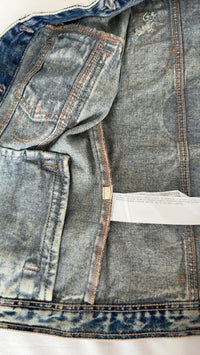 Gilet en jean Mango - Xxs - Bleu