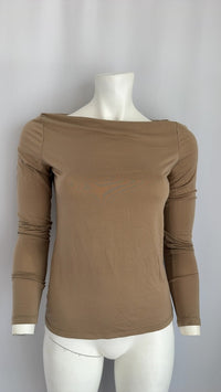 Top manches longues Mango - Xl - Marron -