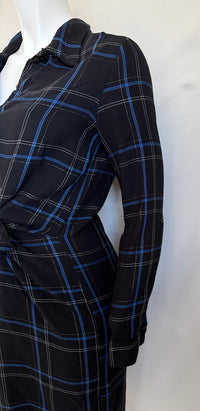 Robe Casual Promod - 38 - Noir Et Bleu -