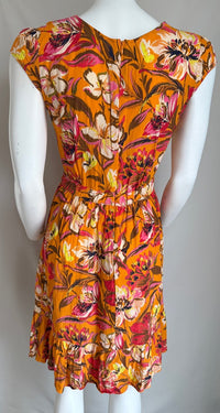 Robe Midi Sans Marque - 38 - Orange -