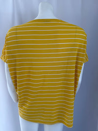 T-shirt Jacqueline de Yong - L - Jaune - rayé