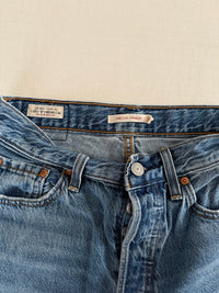 Jean Ribcage Straight Levi's - 36 - Bleu -