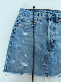 Jupe en jean Levi's - 34 - Bleu -