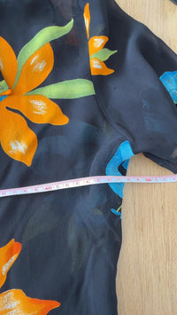 Ensemble jupe et haut S&q Modelli - Taille unique - Noir - Imprimé floral