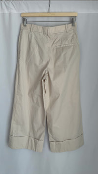 Pantalon large Zara - S - Beige