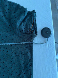 Top broderie anglaise R essentiel - 42 - vert