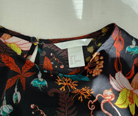 Tunique H&m - 34 - Noir - Imprimé Fleuri
