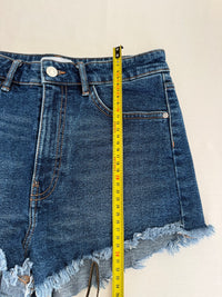 Short En Jean Zara - 38 - Bleu -