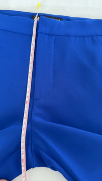 Pantalon tailleur Zara - 36 - Bleu