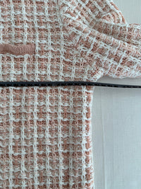 Gilet épais Esprit - M - Rose - maille texturée style tweed