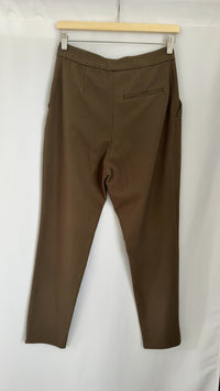Pantalon tailleur Zara - Xs - Marron -