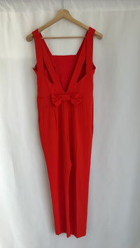 Combinaison Naf Naf - 36 - Rouge - dentelle dos nu