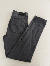 Jean Mile High Super Skinny Levi's - 38 - Gris