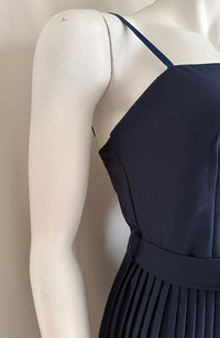 Robe De Soirée Sans Marque - M - Marine -