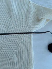 Pull en maille Jennyfer - S - Crème -