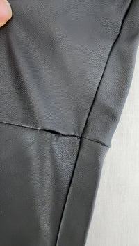 Pantalon simili cuir Asos - 36 - Noir -