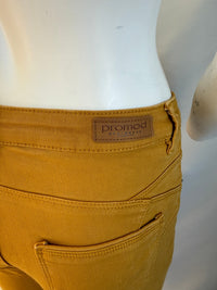 Pantalon Ajusté Promod - 36 - Moutarde -