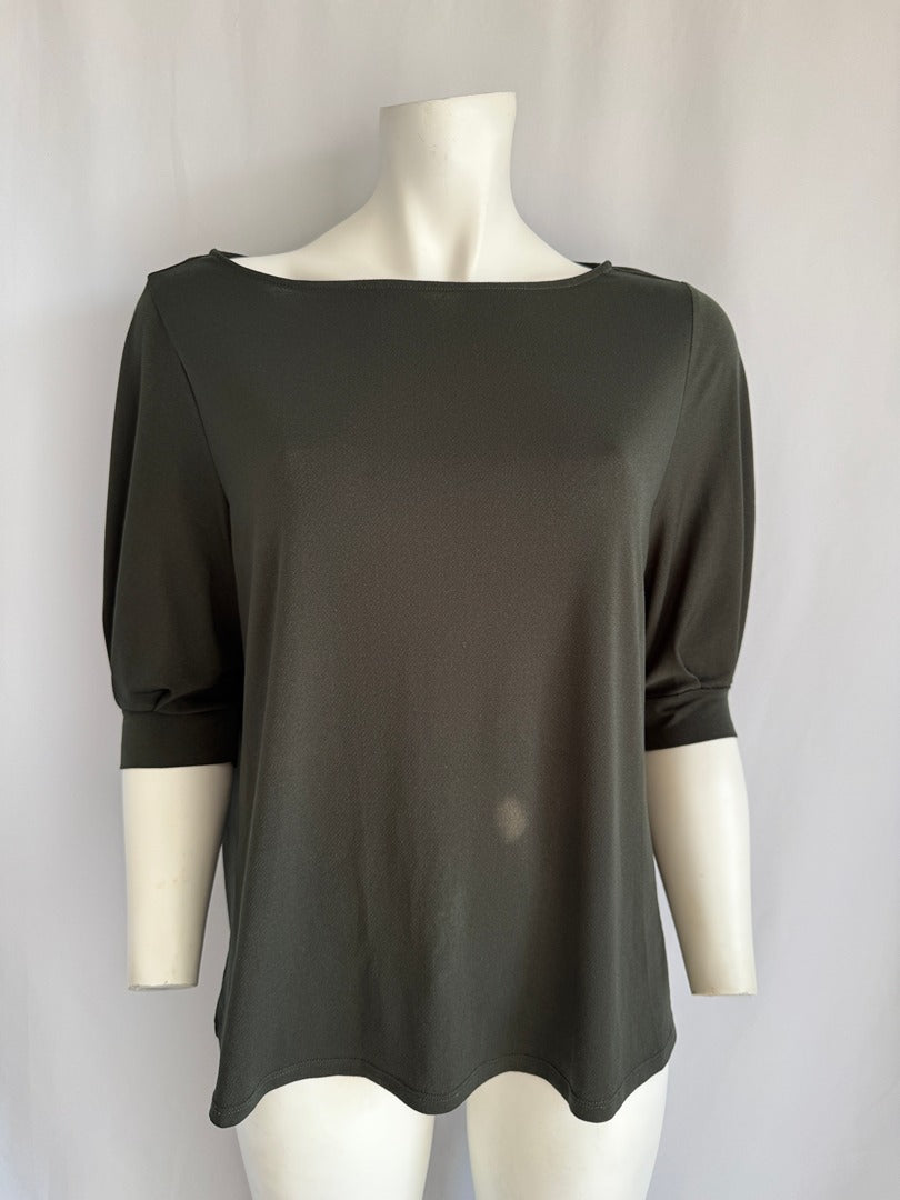 Top H&m - L - Vert foncé -