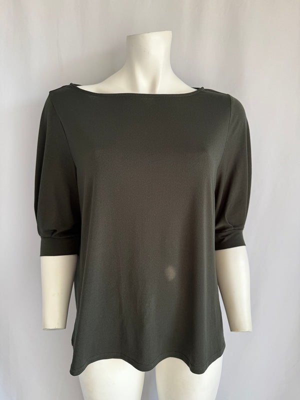 Top H&m - L - Vert foncé -