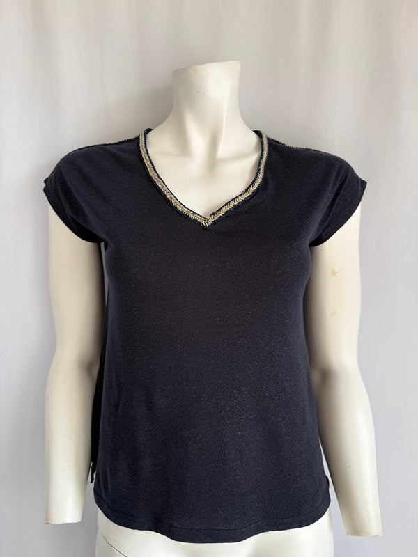 T-shirt Morgan - M - Bleu -