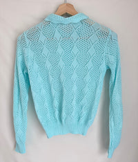 Gilet Acryl - S- Bleu turquoise