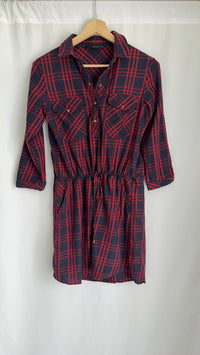 Robe chemise Zara Basic - M - Marine -