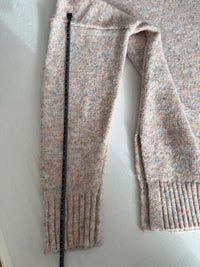 Pull col montant Bonobo boutons épaule - M - rose poudré -