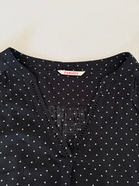 Blouse Camaieu - L - Noir - à motifs géométriques