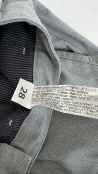 Pantalon chino Zara - 40 - Gris