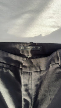 Pantalon tailleur Zara - 32 - Noir -