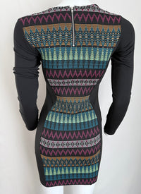 Robe H&m - 38 - Noir - Motif Ethnique