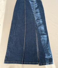 Jupe longue Yendi Paris - 36 - Bleu -