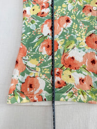 Gilet Eddie Bauer floral - S - Vert -