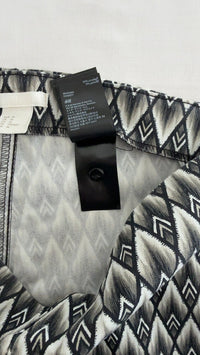 Pantalon slim H&m - 44 - Noir et Gris
