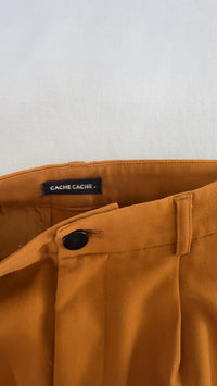 Pantalon tailleur Cache Cache - 34 - Moutarde -