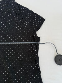 Blouse Camaieu - L - Noir - à motifs géométriques