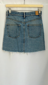 Jupe en jean Zara - S - Bleu -