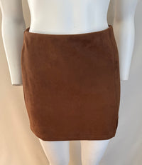 Mini-jupe Mng - S - Marron -