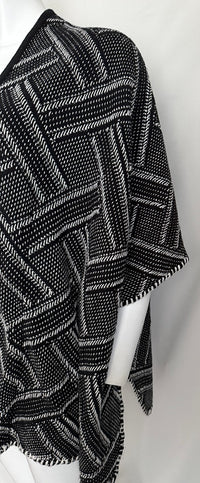 Poncho Camaïeu - Taille Unique - Noir