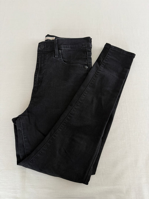 Jean Mile High Super Skinny Levi's - 38 - Noir