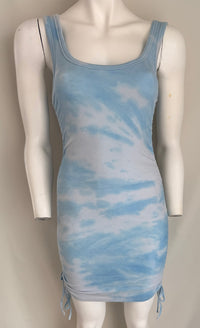 Robe courte Pull & Bear - M - Bleu ciel -