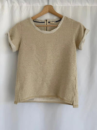 T-shirt Levi's - Xs - Doré/beige -
