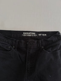 Jean S37 Slim Signature Levi's - 42 - Noir