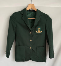 Blazer école Tms laine mélangée - 34 - Vert
