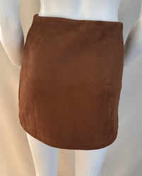 Mini-jupe Mng - S - Marron -