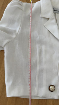 Blazer court Nausikaa - 42- blanc -