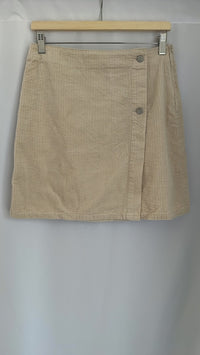 Jupe velours Promod - 36 - Beige -